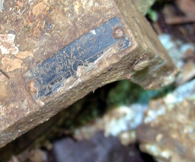 Remnant of AN/APS-3 Radar