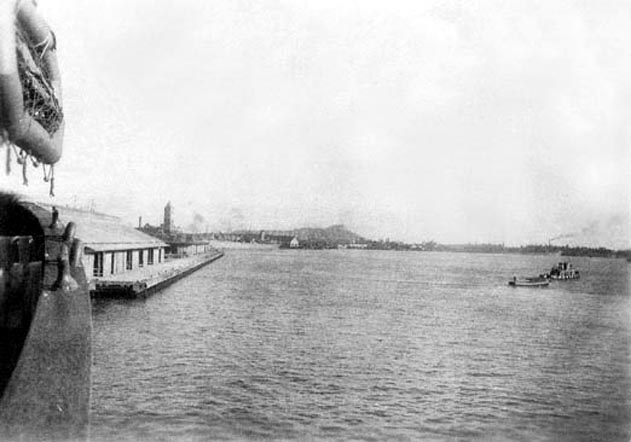 Departing for Kwajalein