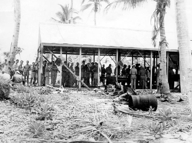 Bennett Island Chow Line