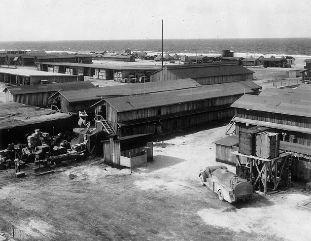 Barracks and Storage Building