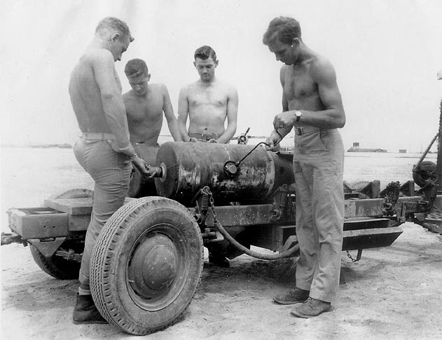 Preparing a Depth Bomb