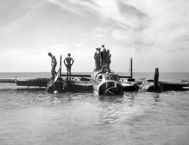 Awaiting Salvage Barge